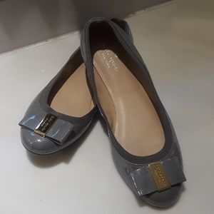 Kate Spade Grey Flats